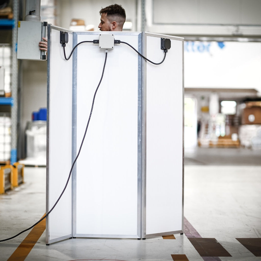 Suncon Stående varmepanel 500x1500mm, pris pr. modul (min.2 max4 moduler)